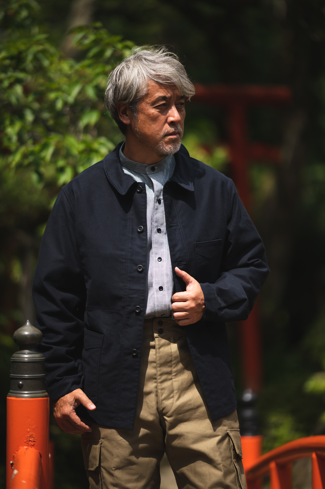 BONCOURA English work jacket Moleskin - アウター